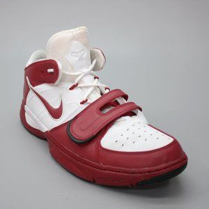 2007 Nike Men's 16 Zoom Kobe Trainer Race Horse Red White Sneakers 316476-163
